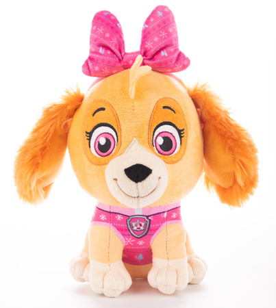 Maskotka Psi Patrol Skye w świątecznym sweterku 18 cm