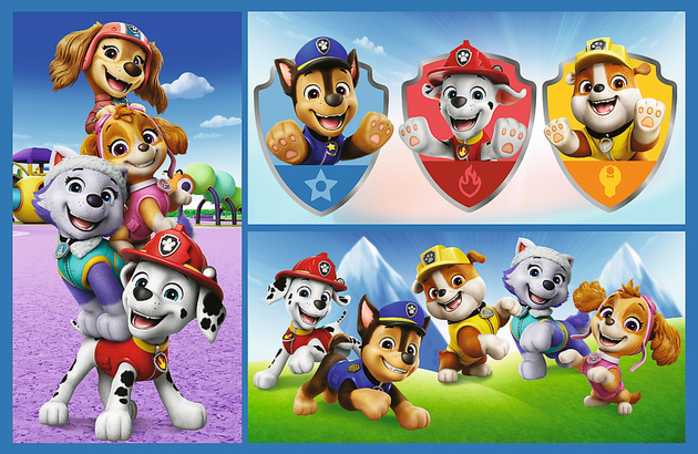 Puzzle Trefl 2 x 70 Psi Patrol Psi Patrol rządzi Paw Patrol