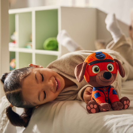 Psi Patrol Jungle Pups Maskotka Zuma pluszak miękka przytulanka Piesek 18 cm