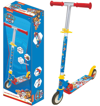 Psi Patrol Hulajnoga dwukołowa dla dzieci składana regulowana z hamulcem nożnym
