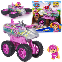 Psi Patrol Rescue Wheels pojazd / odrzutowiec + figurka Skye