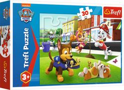 Puzzle Trefl Psi Patrol 30 elementów Psiaki w akcji Paw Patrol