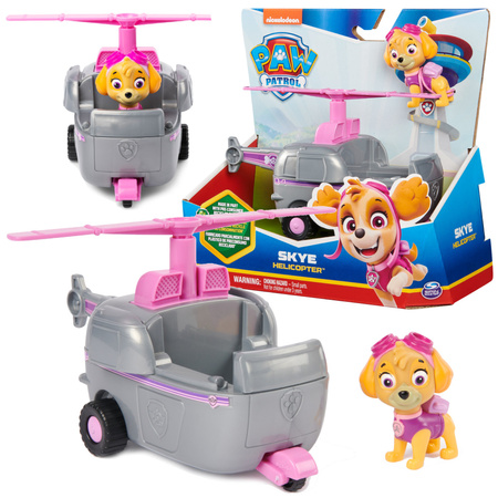 Psi Patrol Skye Helikopter Pojazd Ratunkowy + Figurka Eco