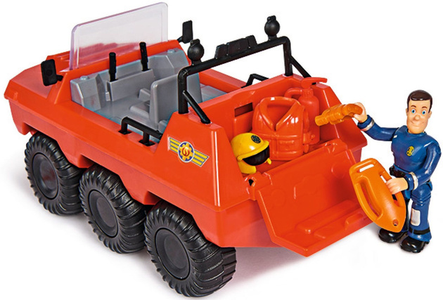 Simba Strażak Sam Samochód Terenowy Hydrus z figurką Elvisa pojazd 2.0