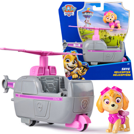 Psi Patrol Skye Helikopter Pojazd Ratunkowy + Figurka