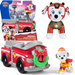 Psi Patrol świąteczny Pojazd z figurką Wóz Strażacki Marshalla + maskotka 18 cm 