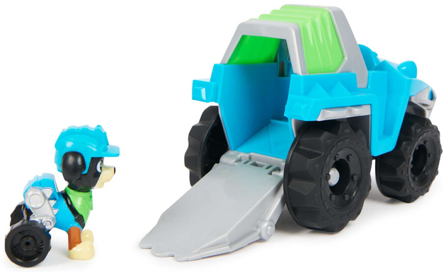 Psi Patrol Pojazd Rex Zestaw Auto Rescue 2w1 + Figurka Eco 3+