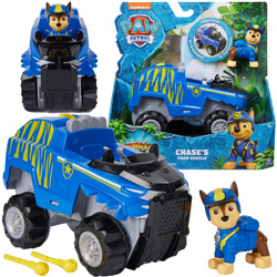 Zestaw Psi Patrol Jungle Pups Pojazd Chase'a + figurka