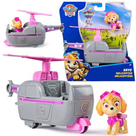 Psi Patrol Skye Helikopter Pojazd Ratunkowy + Figurka