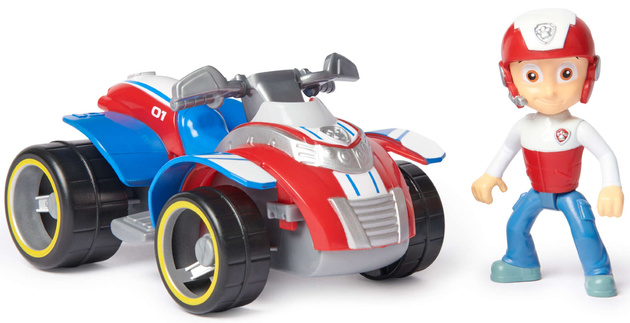 Psi Patrol Ryder Quad ATV Pojazd ratunkowy i Figurka eco