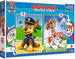 Dwustronne Puzzle 2x10 elementy Baby Maxi Drużyna Psi Patrol 4w1