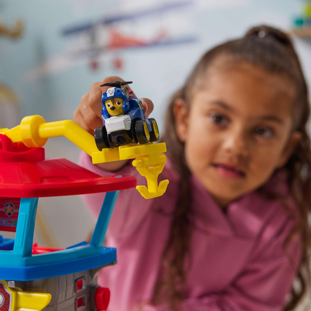 Psi Patrol Air Rescue Zestaw Pup Squad Lotnisko Wieża Lotnicza Airport 30cm