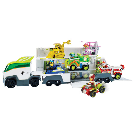 Zestaw ciężarówka Patrolowiec Jungle Patroller z figurką Rydera + quad