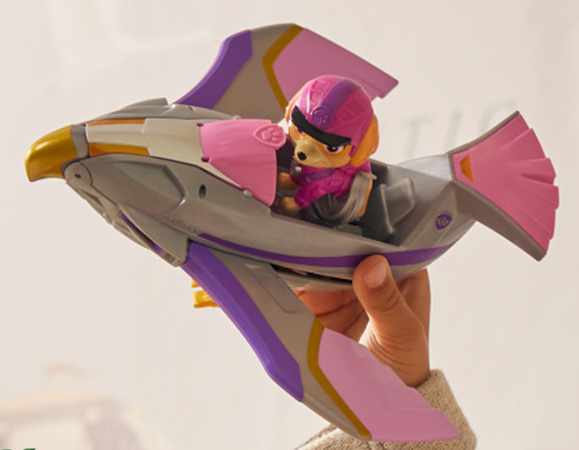 Psi Patrol Skye Pojazd Z Dżungli Hero Jungle Pups + Figurka