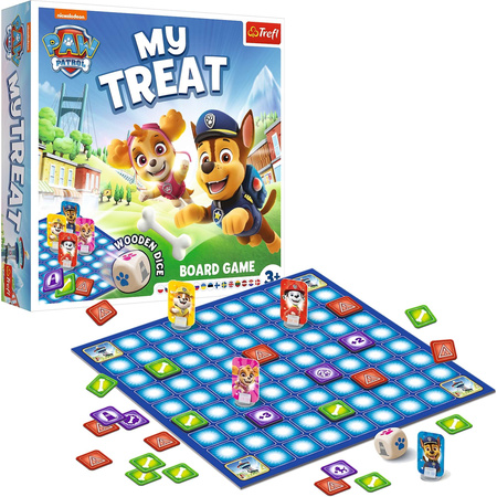 Gra Psi Patrol Mój smakołyk planszowa Trefl