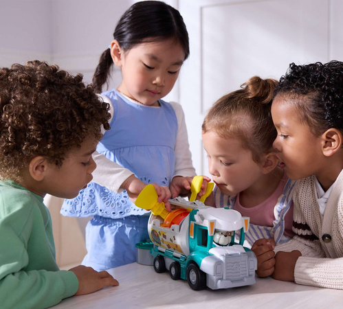 Psi Patrol Dziadek Gravel Ciężarówka Rubble & Crew + Figurka Akcesoria