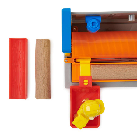 Psi Patrol Rubble i jego ekipa Rubble&Crew Warsztat Budowlany Zabawka z Ruchomymi Elementami dla Małych Konstruktorów z piaskiem kinetycznym