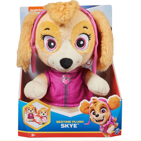 Psi Patrol Bedtime Plush Maskotka Skye pluszak miękka przytulanka 25 cm