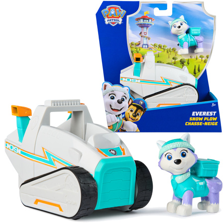 Pri Patrol Everest Skuter Śnieżny Pojazd Snow Plow Z Figurką