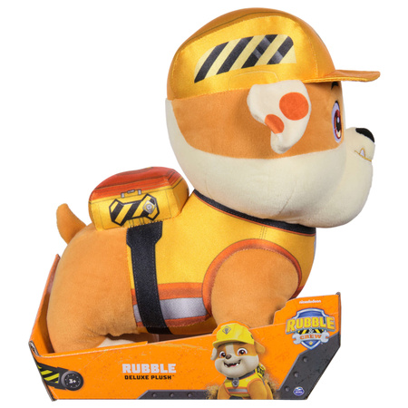 Psi Patrol Maskotka Rubble pluszak Rubble i jego ekipa 30 cm