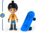 Psi Patrol figurki Marshall Odważny Danny X i deskorolka