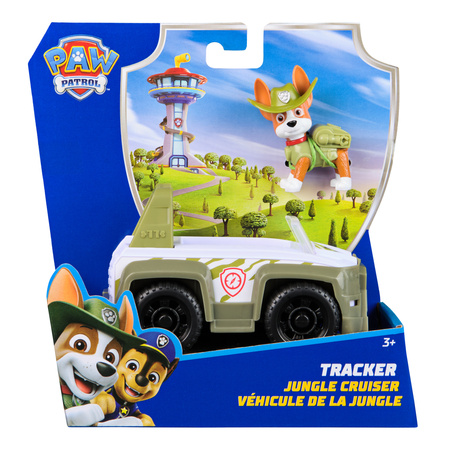 Psi Patrol Tracker Pojazd Terenowy Jungle Cruiser Auto Jeep + Figurka