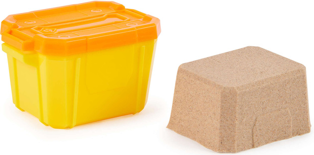 Psi Patrol Zestaw do budowania Rubble&Crew Rubble i jego ekipa Piesek Charger i Wheeler + Kinetic Sand + akcesoria