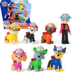 Psi Patrol Fire Rescue zestaw 7 figurek pieski i Ryder