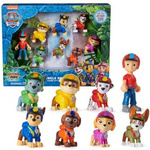 Psi Patrol Zestaw 8 figurek Jungle Pups