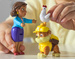 Psi Patrol figurki Rubble Pani Burmistrz i Chickaletta