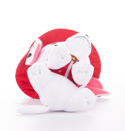 Maskotka Psi Patrol Marshall w świątecznym sweterku 21 cm