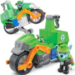 Psi Patrol Moto Pups Rocky figurka i motocykl deluxe Spin Master