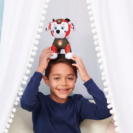 Psi Patrol świąteczny Pojazd z figurką Wóz Strażacki Marshalla + maskotka 18 cm