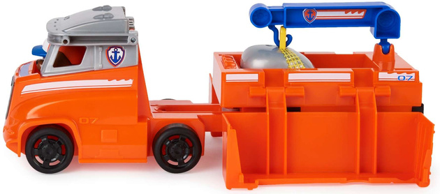 Psi Patrol 3w1 Zuma Big Truck Pups Pojazd ratunkowy Ciężarówka Dźwig figurka Wieloryb