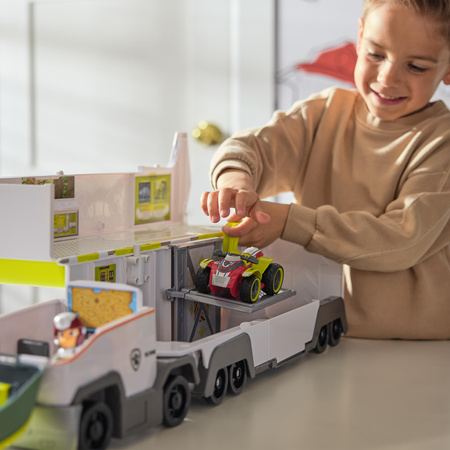 Zestaw ciężarówka Patrolowiec Jungle Patroller z figurką Rydera + quad