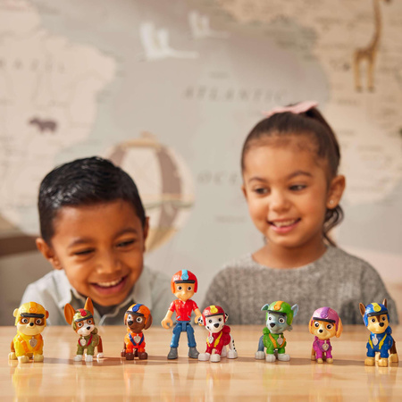 Psi Patrol Zestaw 8 figurek Jungle Pups