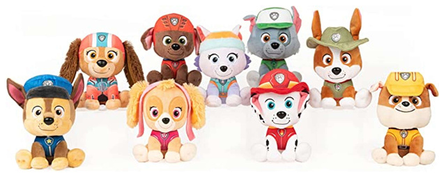Psi Patrol Marshall maskotka pluszak Spin Master 18 cm