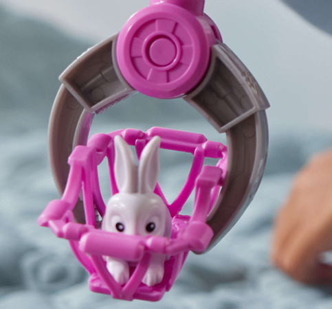 Psi Patrol Air Rescue Skye Odrzutowiec Pojazd 2 Figurki Królik Chwytak + Skye 33 Cm