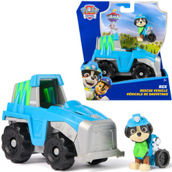 Psi Patrol 2w1 Rex Zestaw pojazd samochód autko + figurka piesek eco