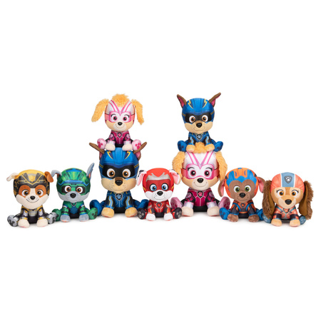 Psi Patrol The Mighty Movie Wielki Film Maskotka Chase pluszak miękka przytulanka Piesek 23 cm