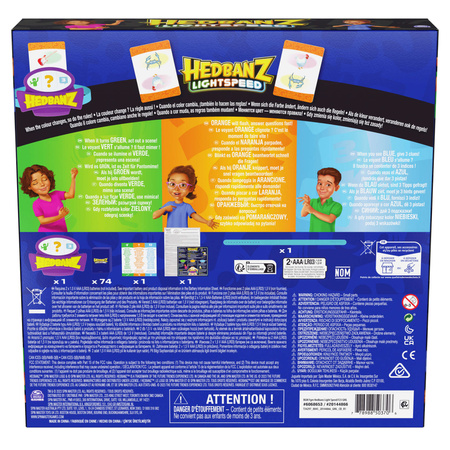 Kim Jestem Prędkość Światła Hedbanza Gra Planszowa Spin Master