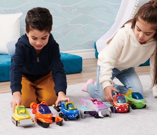 Psi Patrol 2w1 Marshall Dolphin Aqua Pups Zestaw Pojazd podwodny Delfin + figurka