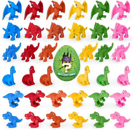 Psi Patrol Dino Rescue Rubble Figurka I Dinozaur Triceratops + Niespodzianka