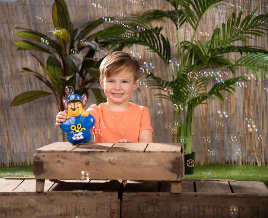 Maszyna Do Baniek Z Płynem Pistolet Na Bańki Mydłane + Płyn 100 Ml Psi Patrol Chase