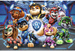 Trefl Puzzle 60 elementów Psi Patrol Przygody Bohaterów Miasta