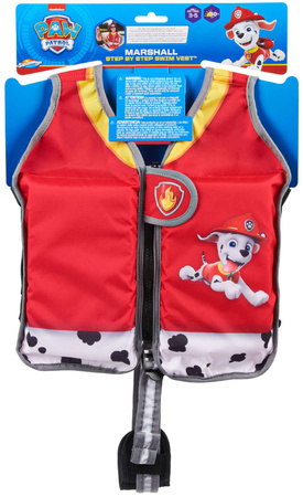 Psi Patrol Czerwona Kamizelka ratunkowa Kapok dla dzieci zabawa w wodzie Paw Patrol Marshall Swimways Spin Master 