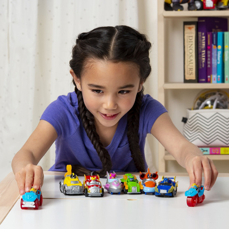 Psi Patrol Mighty Pups True Metal zestaw 8 metalowych pojazdów die-cast