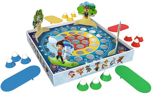 Psi Patrol Towarzyska Gra Planszowa Rodzinna Wyzwanie Skoczki Trefl