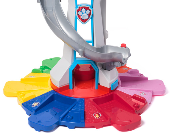 Ogromna wieża obserwacyjna Psi Patrol 81 cm z bohaterskim Chase'm i pojazdem