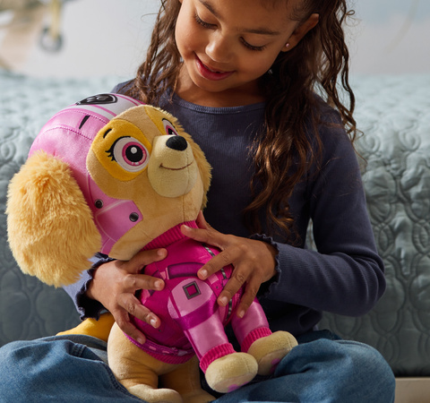 Psi Patrol Air Rescue Skye Odrzutowiec Pojazd 2 Figurki Królik Chwytak + Skye 33 Cm